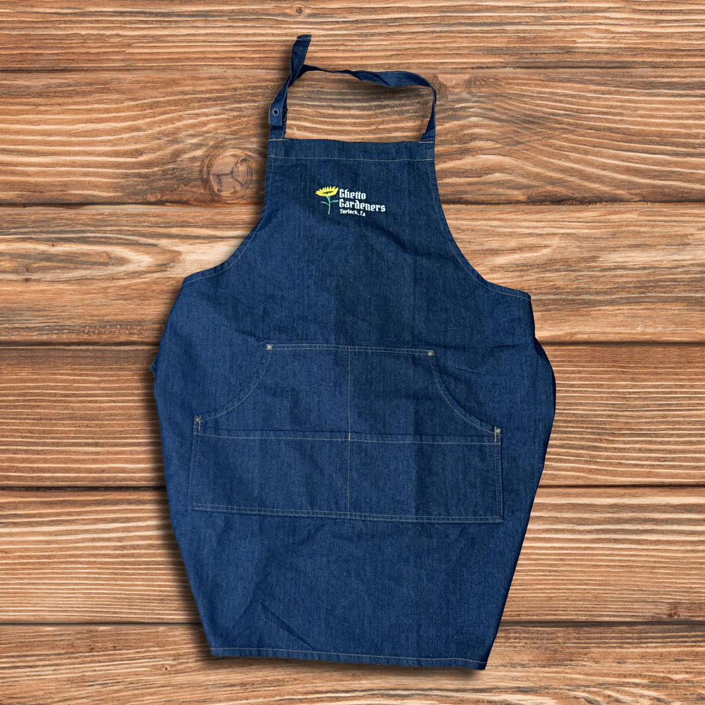 Ghetto Gardeners Denim Garden Apron