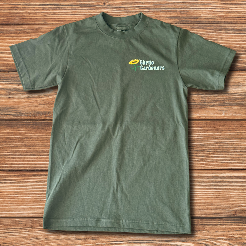 Ghetto Gardeners Olive Shaka Tee
