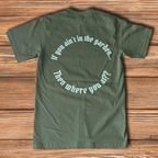 Ghetto Gardeners Olive Shaka Tee