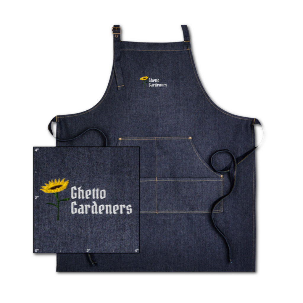 Ghetto Gardeners Denim Garden Apron