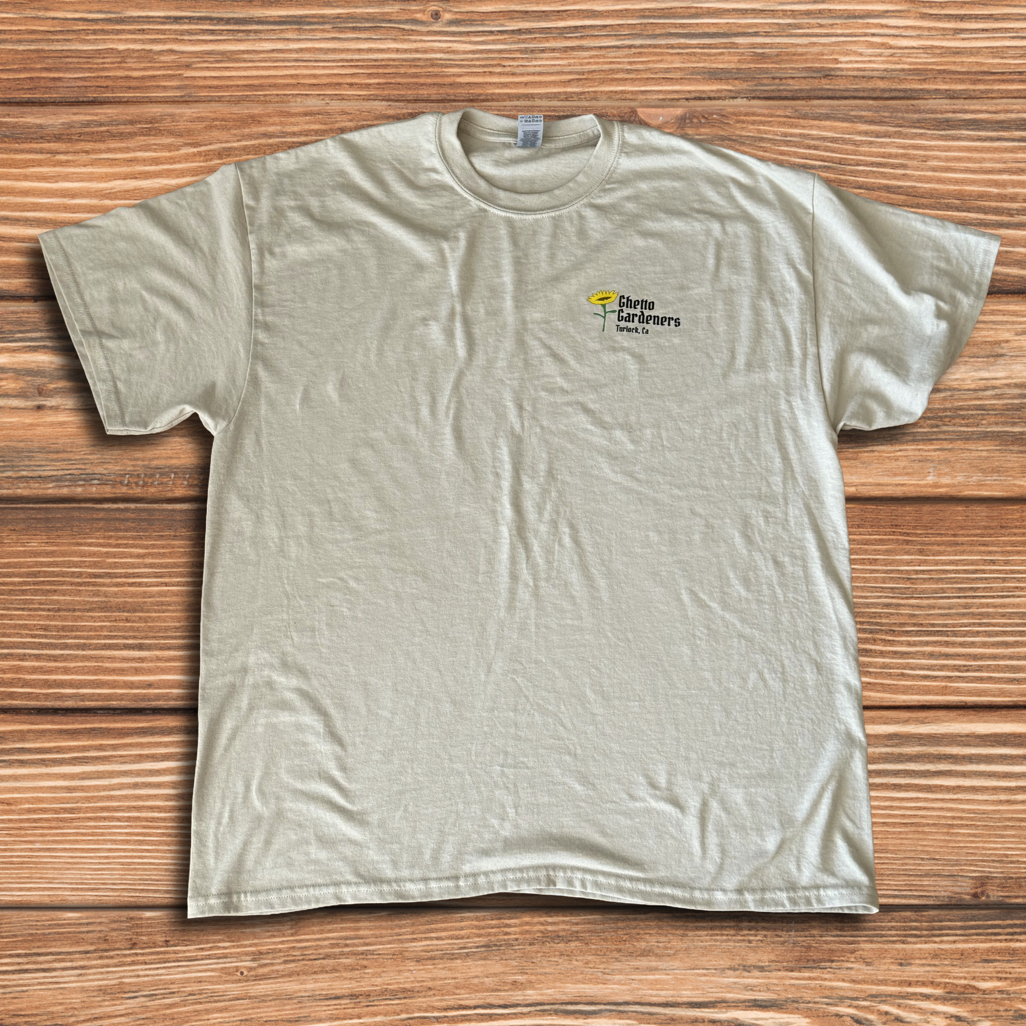 Ghetto Gardeners Tan Tee